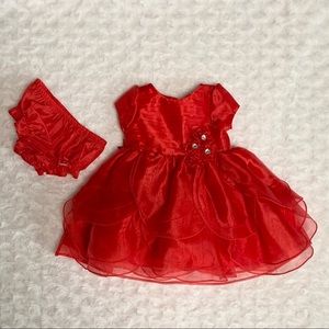 Baby girl holiday dress